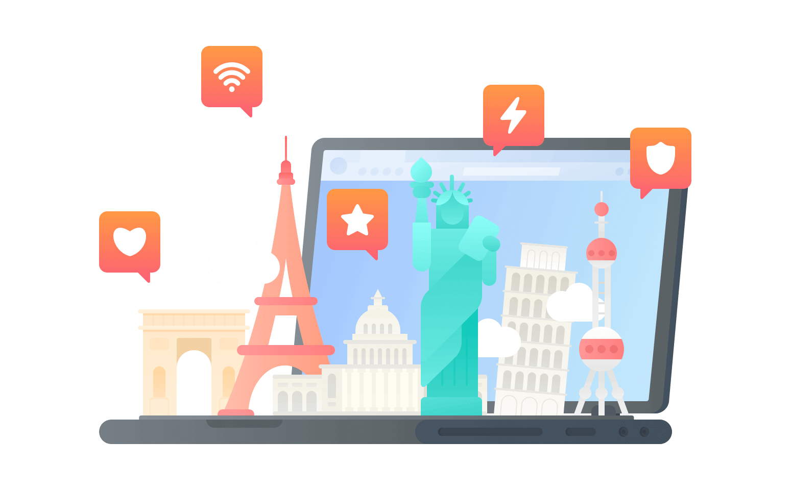 国外旅游连接到中国的代理 - 大陆VPN